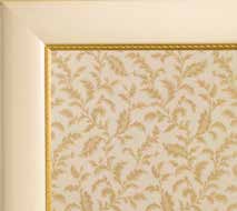 Avorio Treccia e Glitter Oro